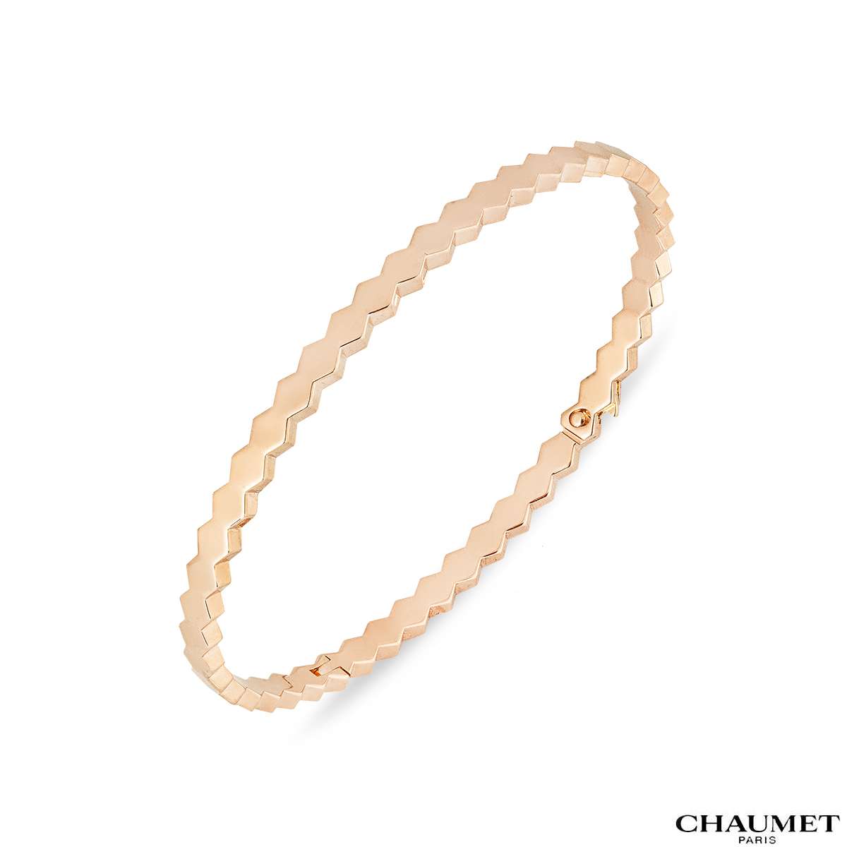 Chaumet Rose Gold Plain Bee de Chaumet Bracelet 083432